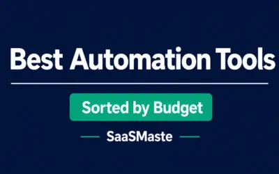 Best Automation Tools by SaaSMaste