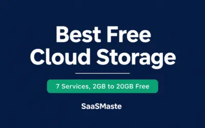 Best free cloud storage compared from 2GB to 20GB free by SaaSMaste