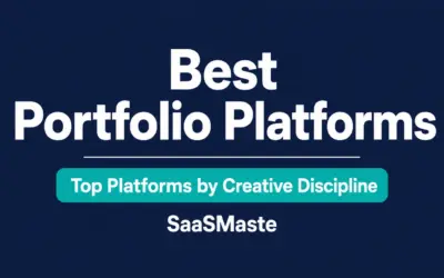 Best portfolio platforms sorted by creative discipline by SaaSMaste