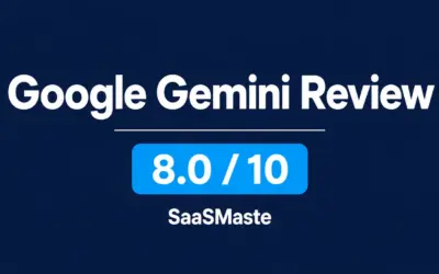 Google Gemini review by SaaSMaste rated 8.0 out of 10
