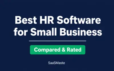 Best HR software for small business compared and rated by SaaSMaste