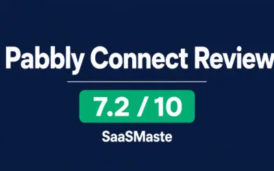 Pabbly Connect review by SaaSMaste rated 7.2 out of 10