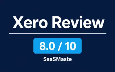 Xero review by SaaSMaste rated 8.0 out of 10